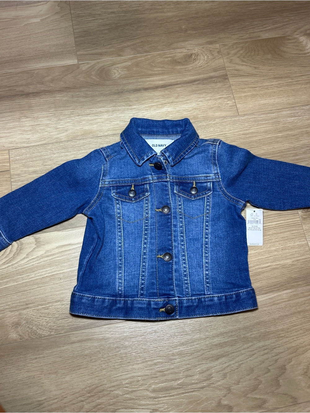 Old Navy Blue Denim Jacket for Kids